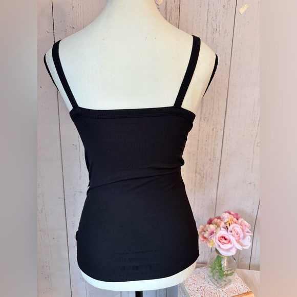 NWT NOBO Women’s Black Tank Top Sleeveless Size S Stretch - Picture 3 of 7
